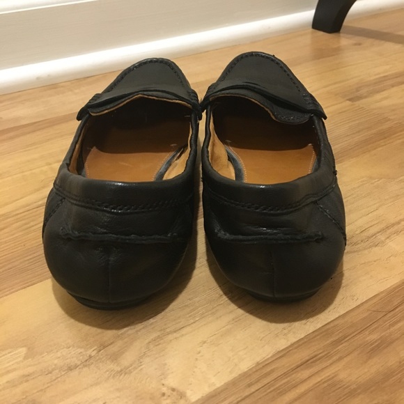 Lucky Brand Black Penny Loafers 6 - Picture 4 of 7